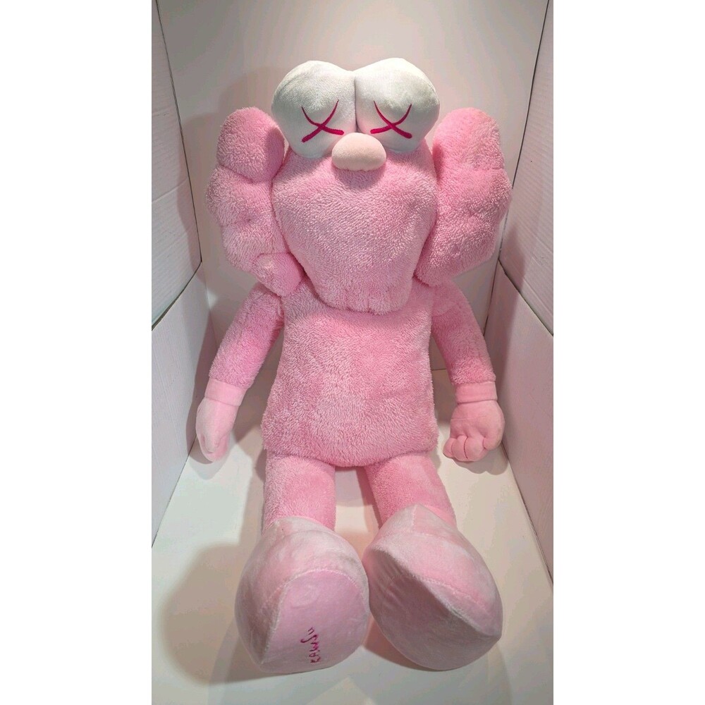 KAWS BFF Plush 33" (Edition of 3000) Pink Sesame Street Used, No Box